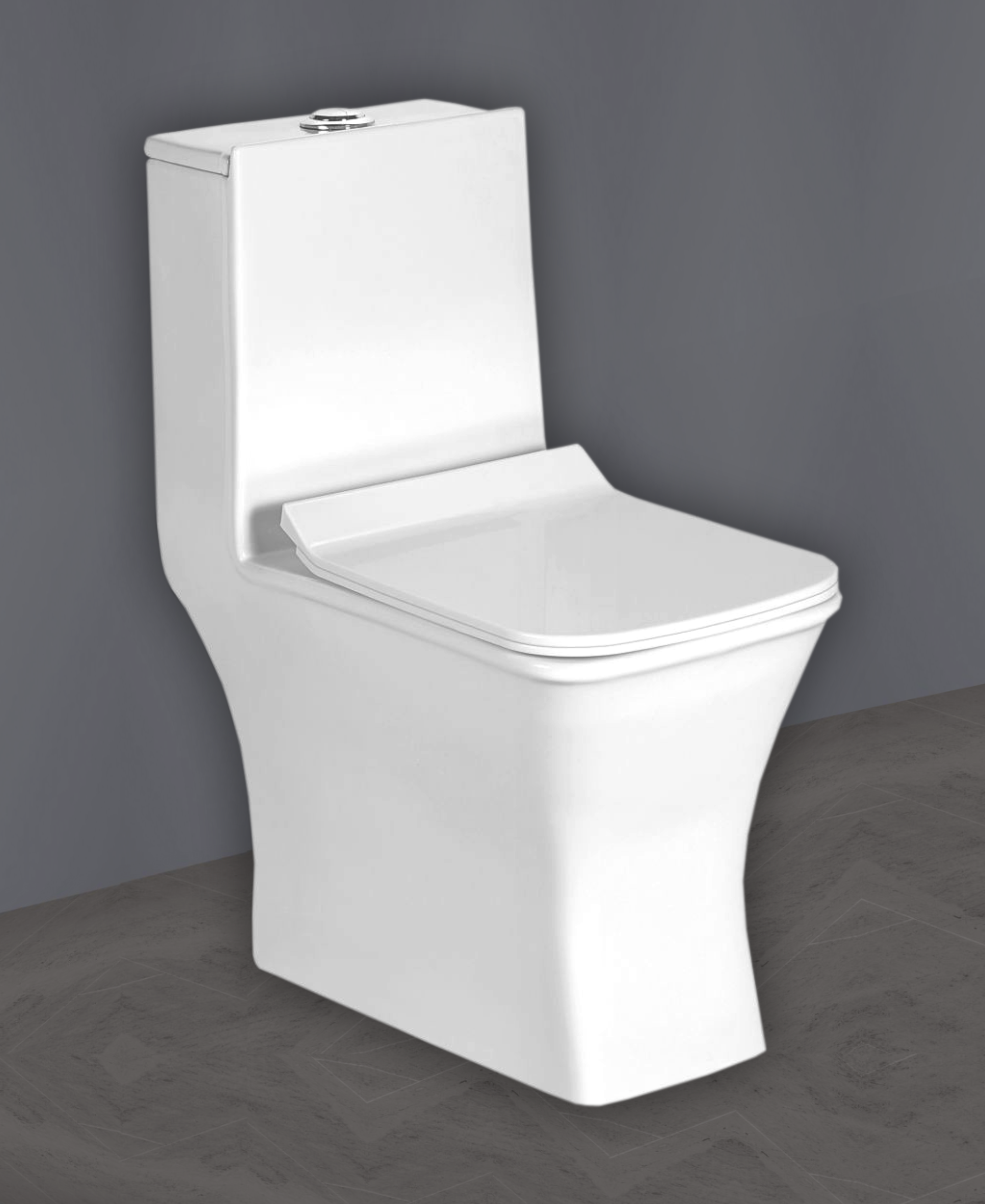 One Piece Closet – With Soft Close Seat Cover