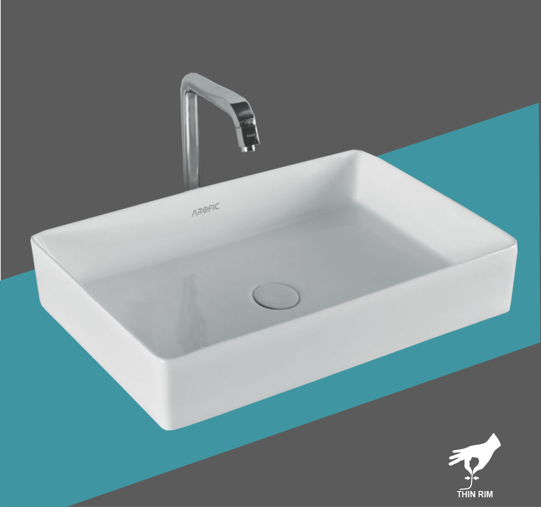 TITANIUM Counter Top Wash Basin