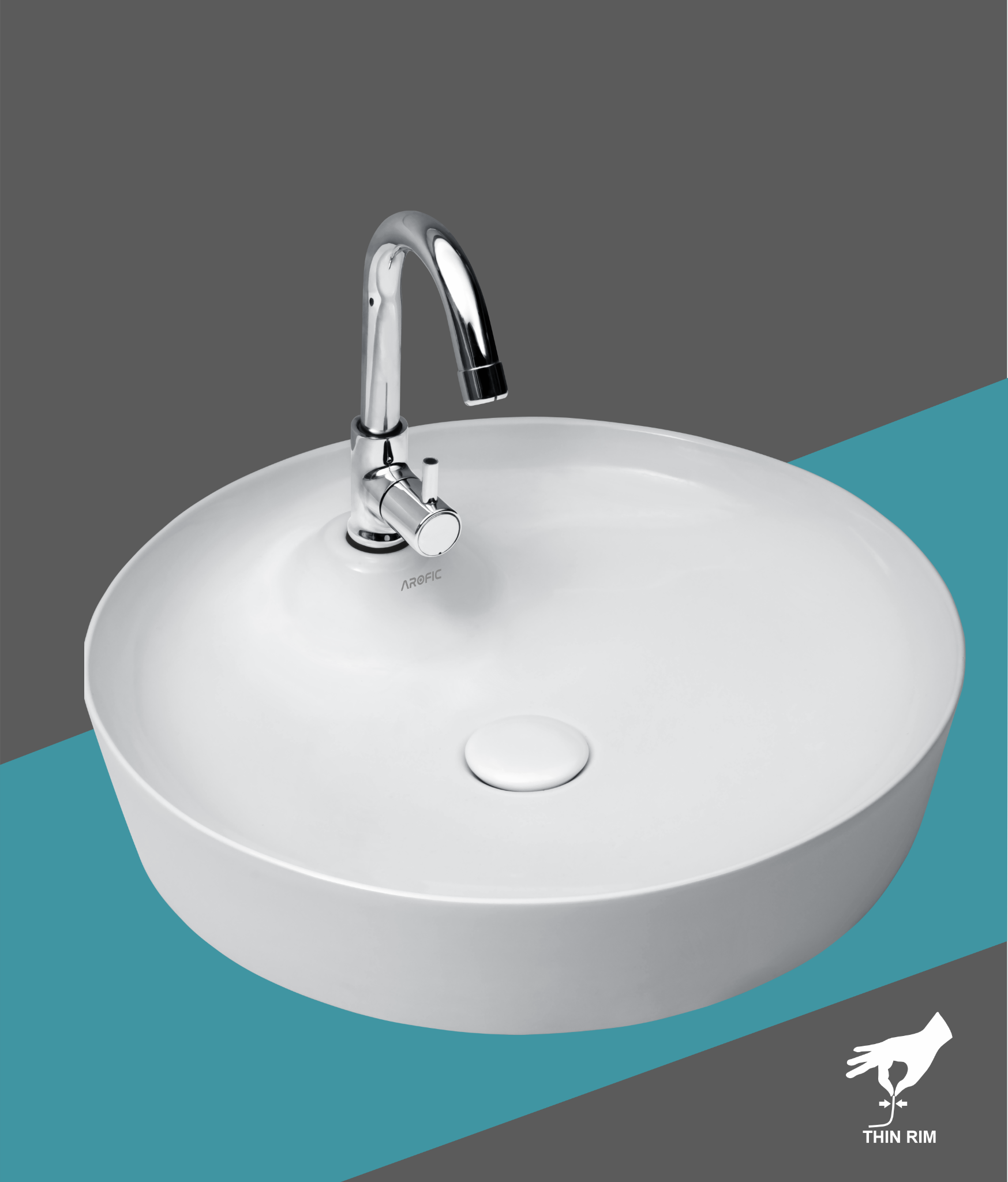 PRIDE Counter Top Wash Basin