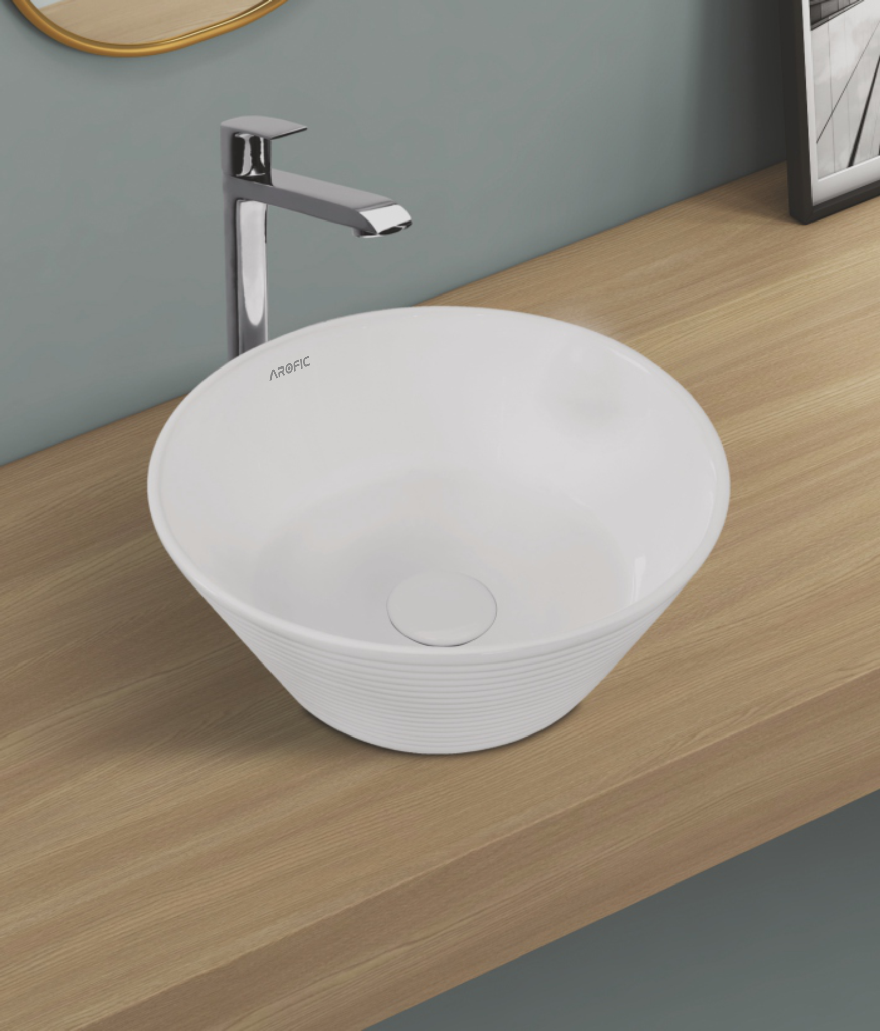 RUBBIC Counter Top Wash Basin