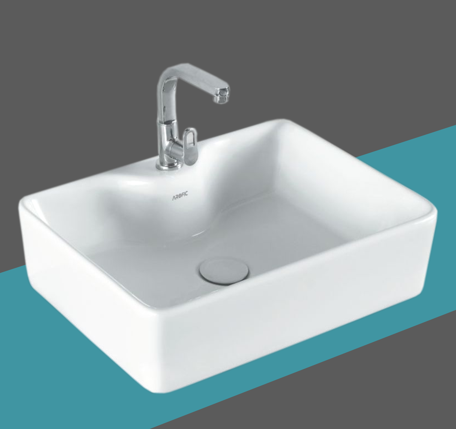 MARS Table Top Wash Basin – Square Design