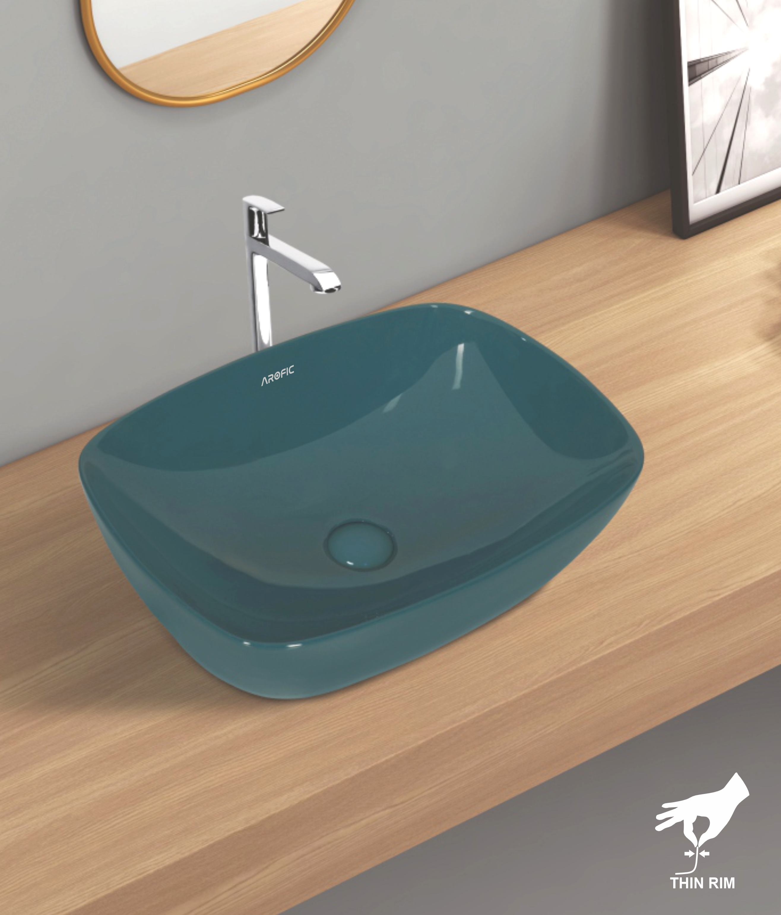 SPARK Table Top Wash Basin – Color Series