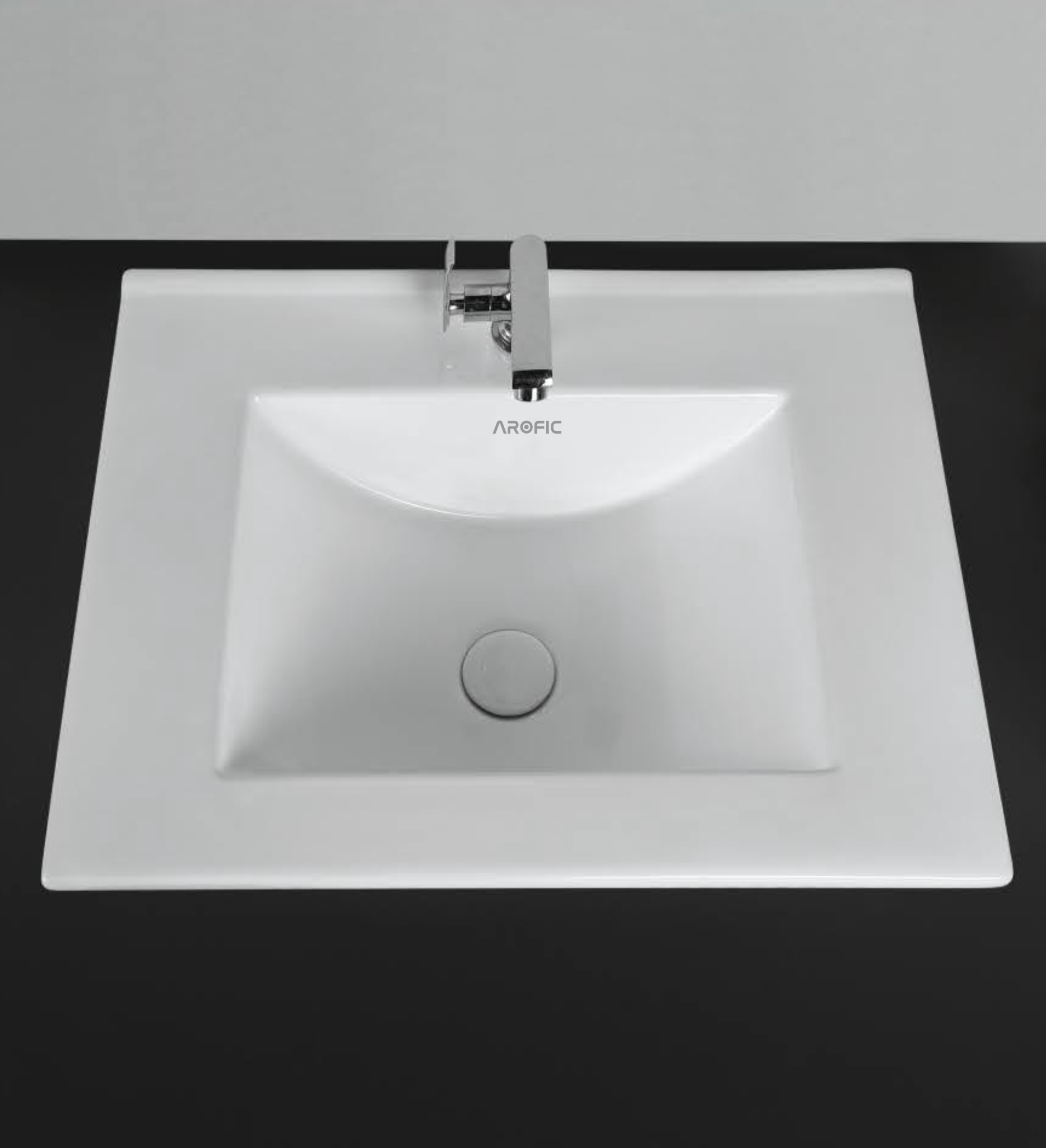 QUBA Table Top Wash Basin – Rectangular Design